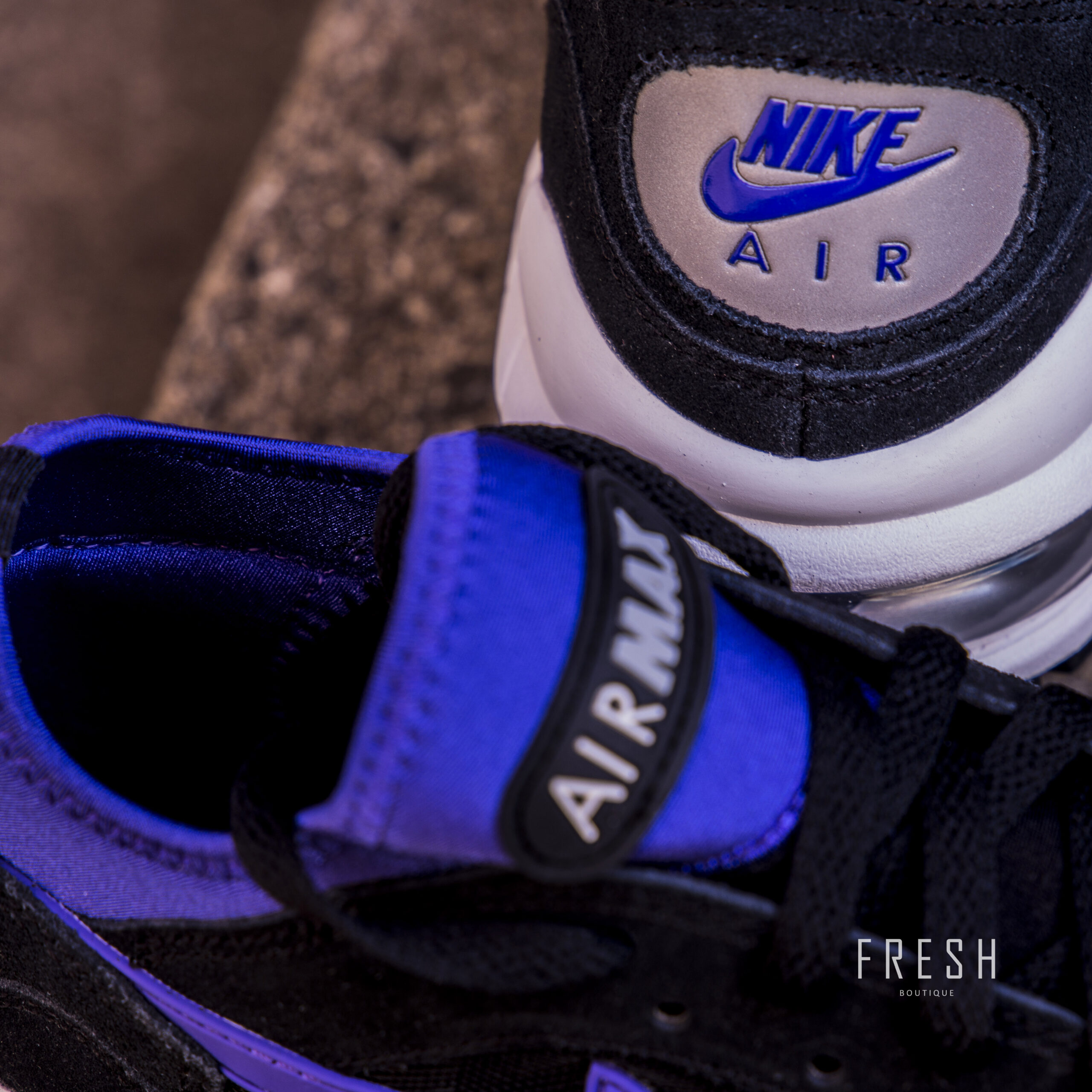 La risa Suministro línea Nike Air Max 93- Black/Violet – Fresh Sneaker Boutique